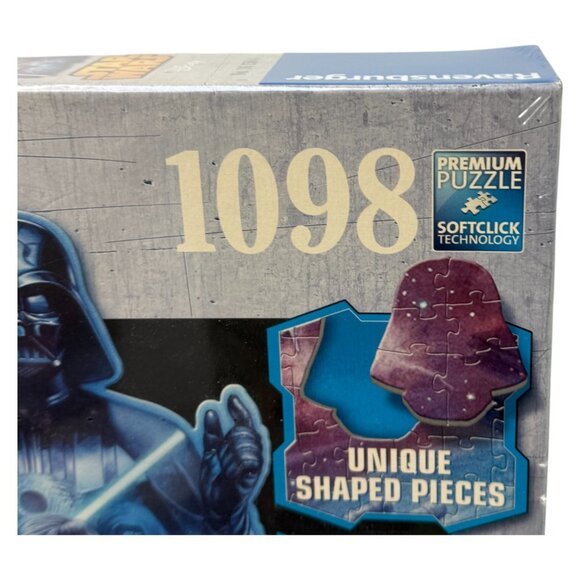 Ravensburger Star Wars Jigsaw Puzzle Darth Vader Shaped 1068 Pieces New 2015 - Picture 3 of 11